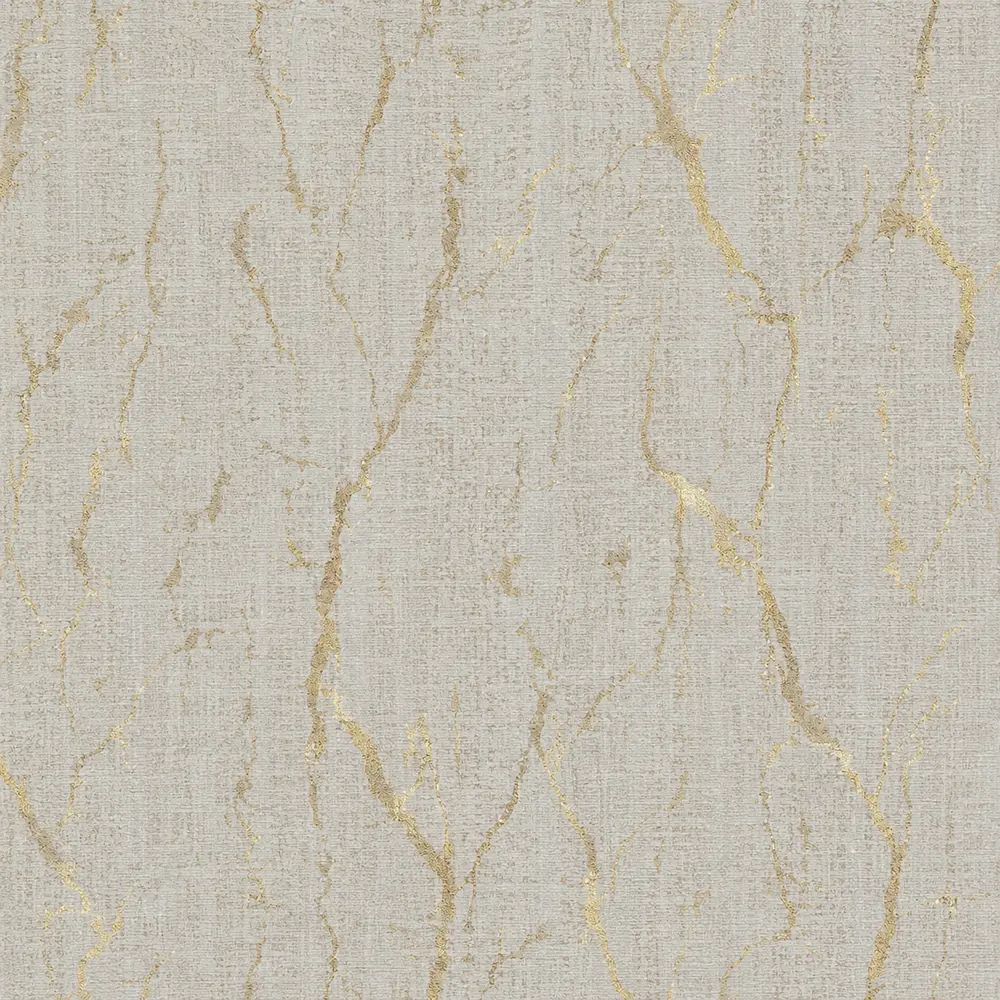 قوماشێ پەردەیێ عاجی ب نەخشێن زێڕین — Ivory