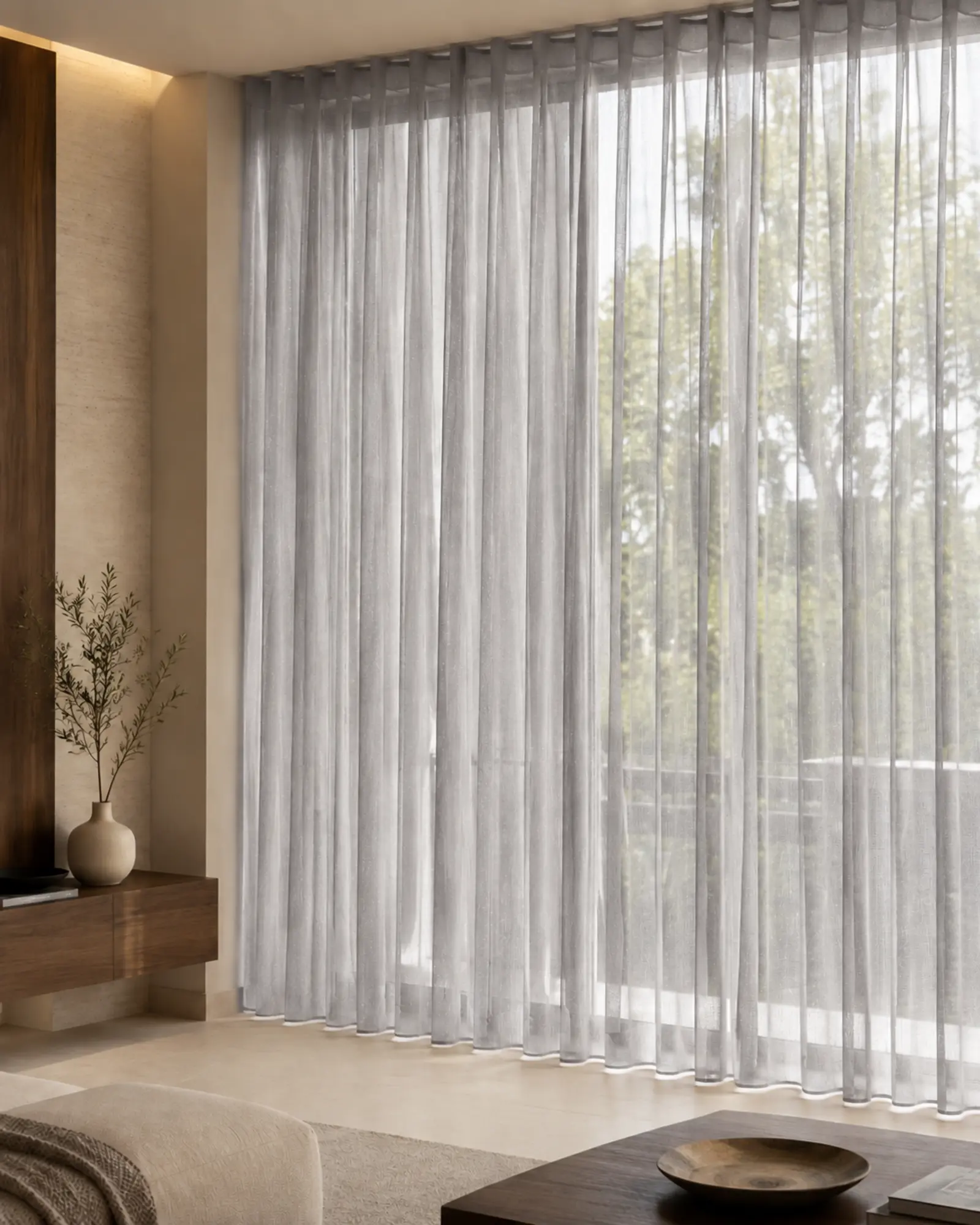 ستارة شفافة Modern Bamboo